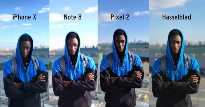 เปรียบเทียบโหมด Portrait ระหว่าง iPhone X, Note 8, Pixel 2 และกล้องโปร อย่างละเอียด