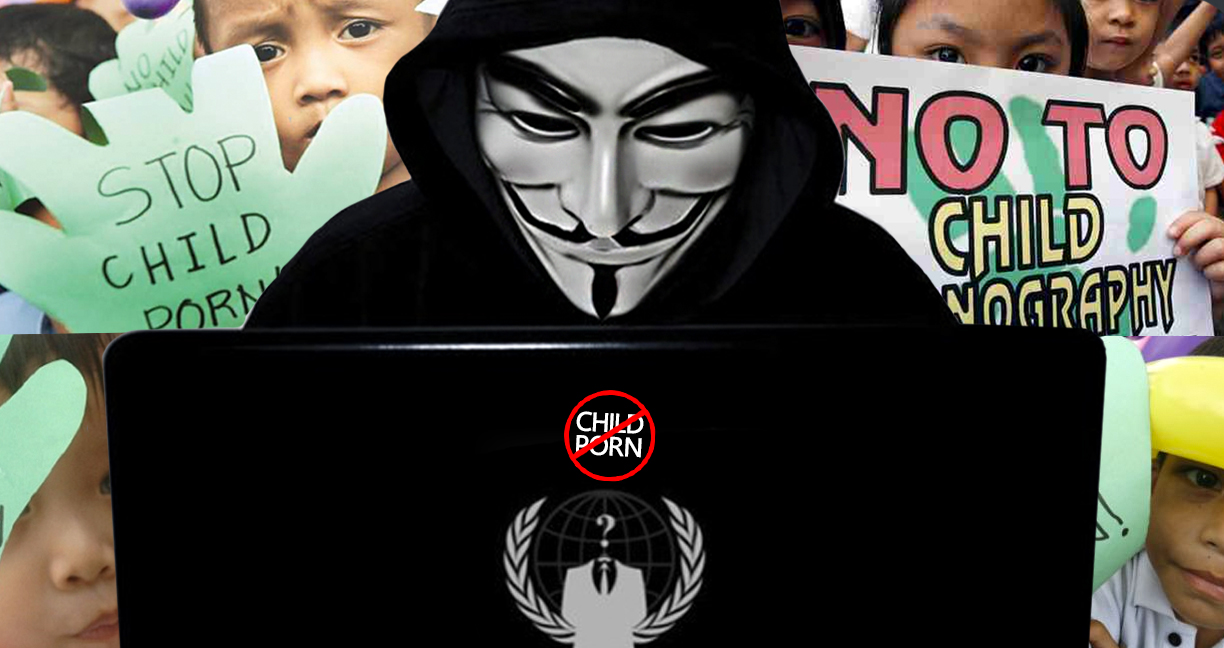แฮกเกอร์จากกลุ่ม “Anonymous” เข้าถล่ม ปิดเว็บโป๊เด็กไปกว่า 10,000 เว็บ