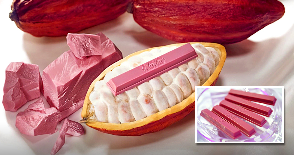 Kit Kat ญี่ปุ่นผุดไลน์ใหม่ใส่ ‘รูบี้ช็อคโกแลต’ สีชมพูธรรมชาติ มีเพียง 5,000 แท่ง