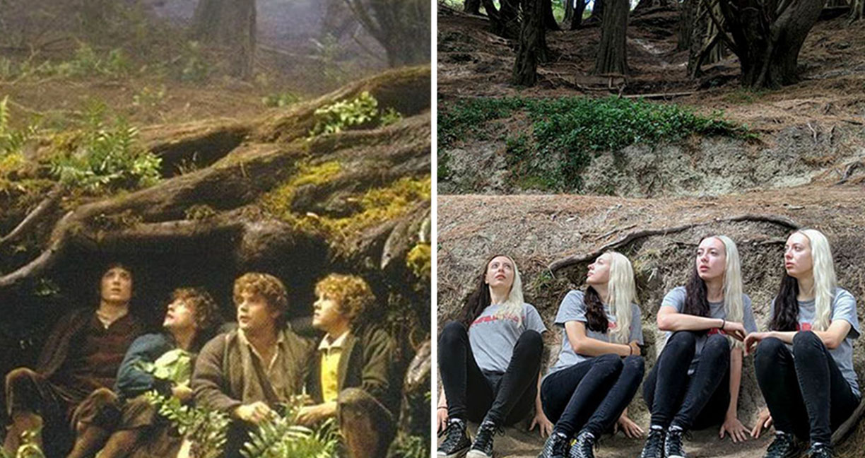 สาวไปเที่ยวตามรอย ‘The Lord of The Rings’ พร้อมถ่ายรูปให้เหมือนในฉากแบบเนียนๆ!?