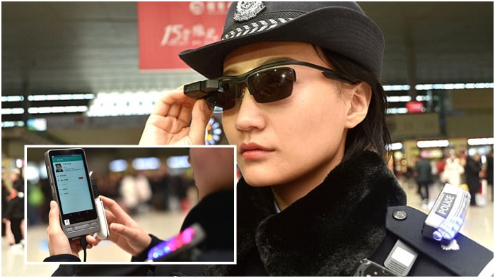 ตำรวจจีนเริ่มใช้ ‘แว่นตาอัจริยะ’ สามารถระบุตัวตนประชาชน เพื่อเข้าถึงคนร้ายได้ง่ายขึ้น!!