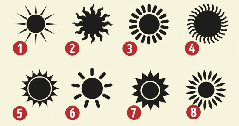 มาเล่นเกมกัน!! ลองเลือกดวงอาทิตย์ 1 ใน 8 ดวงนี้ บอกถึงนิสัยลับๆ ที่ซ่อนอยู่ในตัวคุณ