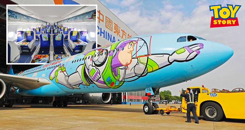 เปิดตัวเที่ยวบินธีม Toy Story เอาใจแฟนคลับ แถมสร้างบรรยากาศสนุกๆ ให้ผู้โดยสาร