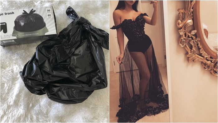 “ใส่ถุงขยะก็ยังดูดี” จากคำชมแอบประชด กลายมาเป็นชุดพรอมถุงดำ พร้อมเชิดใส่เรียงคน!!