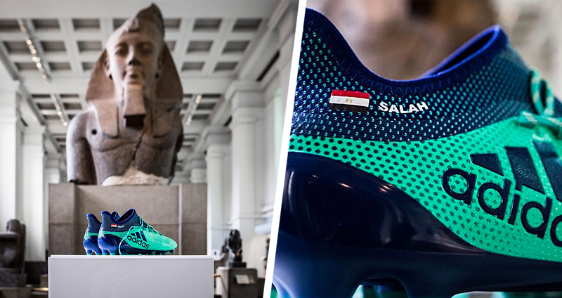 พิพิธภัณฑ์ British นำ “รองเท้า” โมฮาเหม็ด ซาลาห์ จัดแสดง ฉลองตำแหน่งดาวซัลโว