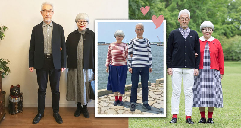 คู่รักลุงป้า ‘บงปง’ แต่งตัวเหมือนกันทุกวัน อยู่ร่วมกันมา 38 ปี เตรียมออกแบรนด์เสื้อผ้าแล้ว
