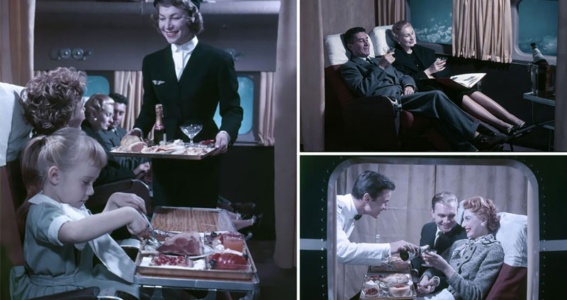 เคยเห็นยัง!? ภายในห้องโดยสารชั้น “First Class” ของเครื่องบินในสมัย 60 ปีที่แล้ว!!