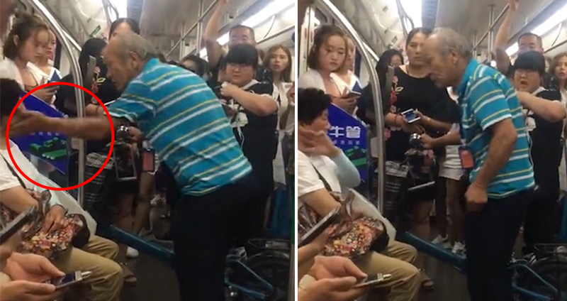 ได้เหรอ!! ชายแก่ตบหน้าหญิงวัยกลางคนกลางรถไฟ เพียงเพราะเหตุผล ‘ไม่ยอมลุกให้นั่ง’