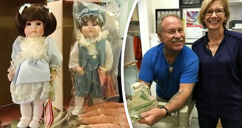 ชายในแคลิฟอร์เนียบริจาคตุ๊กตาสะสมของแม่ โชคดีได้เงินคืนกลับมา 1.1 ล้าน