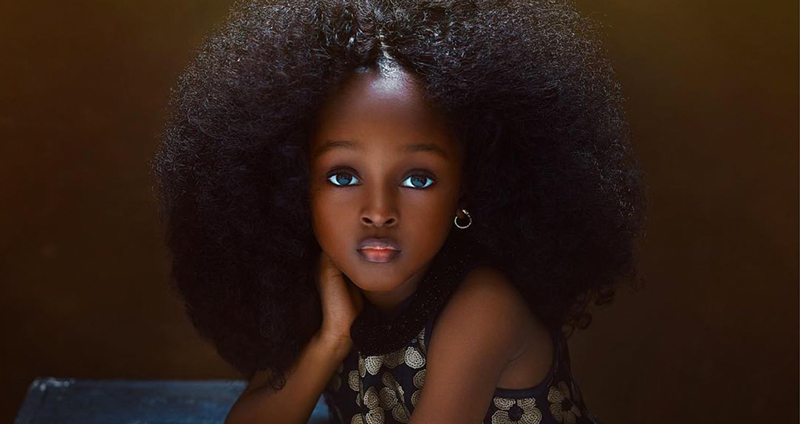 เด็กหญิง Jere เด็กผิวสีที่ได้รับการชมจากโลกออนไลน์ ให้เป็น “เด็กหญิงที่สวยที่สุดในโลก”