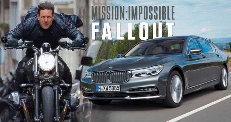 รวม 4 รถค่าย BMW สุดเท่ ที่ออกมาอวดโฉมในหนัง Mission Impossible ภาคล่าสุด