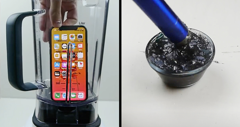 ยูทูบเบอร์เอา iPhone X เข้าเครื่องปั่นแล้วดูดดื่ม นี่เอ็งคิดว่ามันเป็น “น้ำแอปเปิล” หรือไง?!