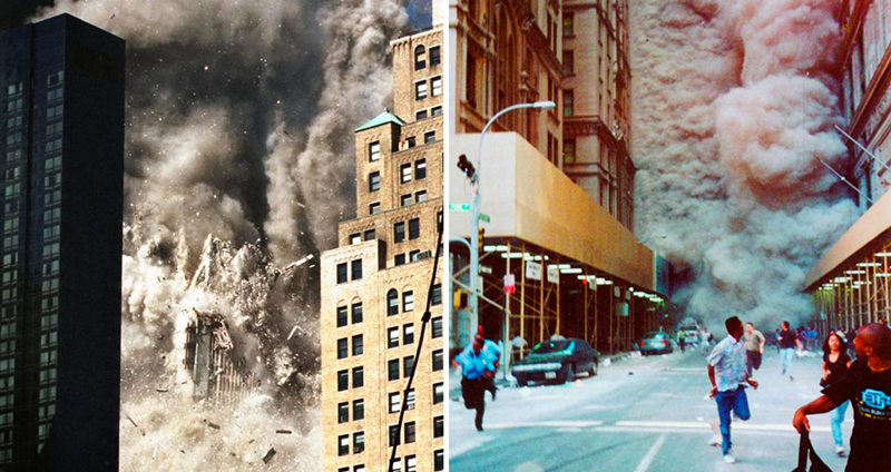 20 ภาพถ่ายหาดูยาก จากเหตุการณ์ 9/11 หลากความรู้สึก ท่ามกลางความสับสน…