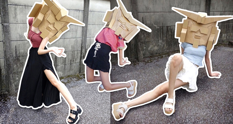 “กันดัมจัง” สาวญี่ปุ่นใต้หน้ากากกันดัม เซเลบแอปฯ ขายเสื้อผ้า รั่ว ฮา แต่ “งานขา” จัดว่าดีย์!!
