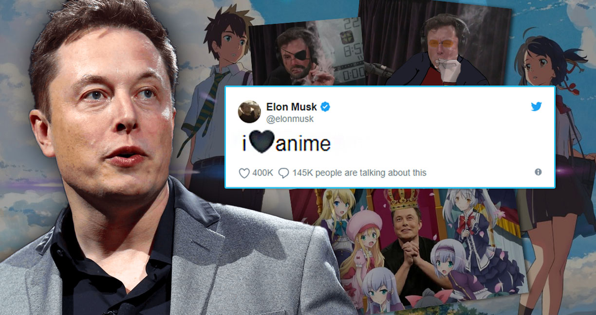 ทวิตเตอร์นึกว่าโดนแฮค จัดการล็อคแอคเคาต์ Elon Musk หลังโพสต์ “ผมรักอนิเมะ”