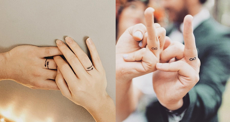 20 ไอเดียใช้ “รอยสัก” แทน “แหวนแต่งงาน” ภาพที่คนไม่มีคู่อาจต้องรู้สึกอ้างว้างเหลือเกิน….