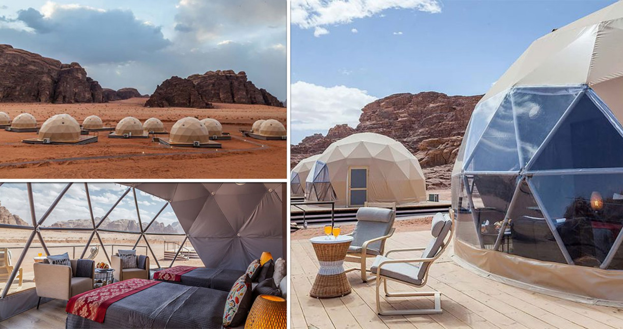 สัมผัส “ชีวิตบนดาวอังคาร” กับ Sun City Camp ที่พักกลางทะเลทรายจอร์แดน