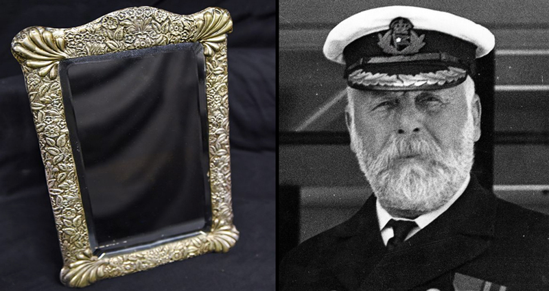 อังกฤษเปิดประมูล กระจกเก่าแก่อายุกว่า 110 ปี ที่ว่ากันว่ามีวิญญาณของกัปตันเรือไททานิก