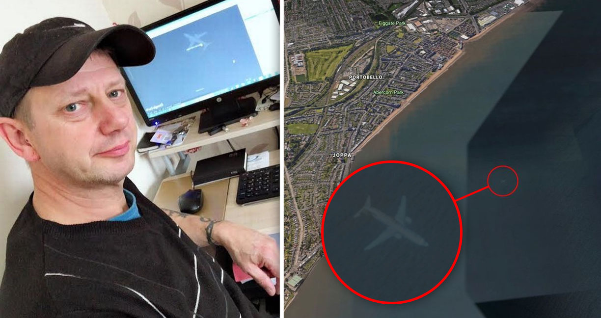 คุณพ่อตกใจ พบ ‘ภาพเครื่องบินใต้น้ำ’ ใน Google Earth ทั้งๆ ที่ไม่มีข่าวเครื่องตกมาก่อน!?