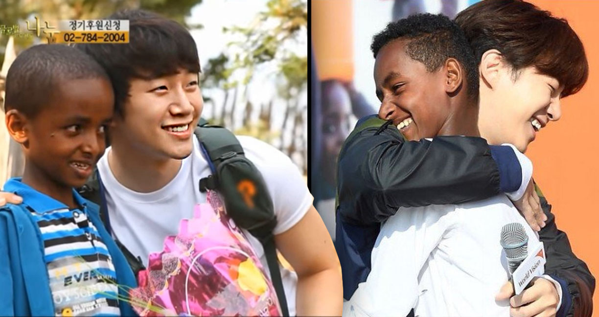 จุนโฮ 2PM ได้พบกับเด็กชายเอธิโอเปียอีกครั้ง หลังจากที่เคยช่วยเหลือมาตลอด 8 ปี
