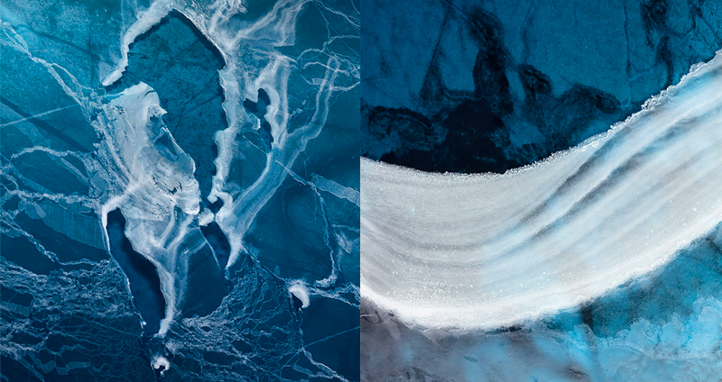 Two Degrees ผลงานภาพถ่าย ‘ธารน้ำแข็ง’ ในมุมสูง สื่อให้เห็นว่าโลกร้อนมันน่ากลัวขึ้นทุกที!!