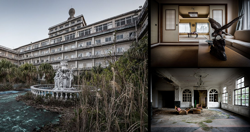 แวะชมภาพถ่ายโรงแรมที่ ‘ใหญ่ที่สุด’ ในญี่ปุ่น ซึ่งถูก ‘ทิ้งร้าง’ ท่ามกลางป่าไม้บนเกาะ