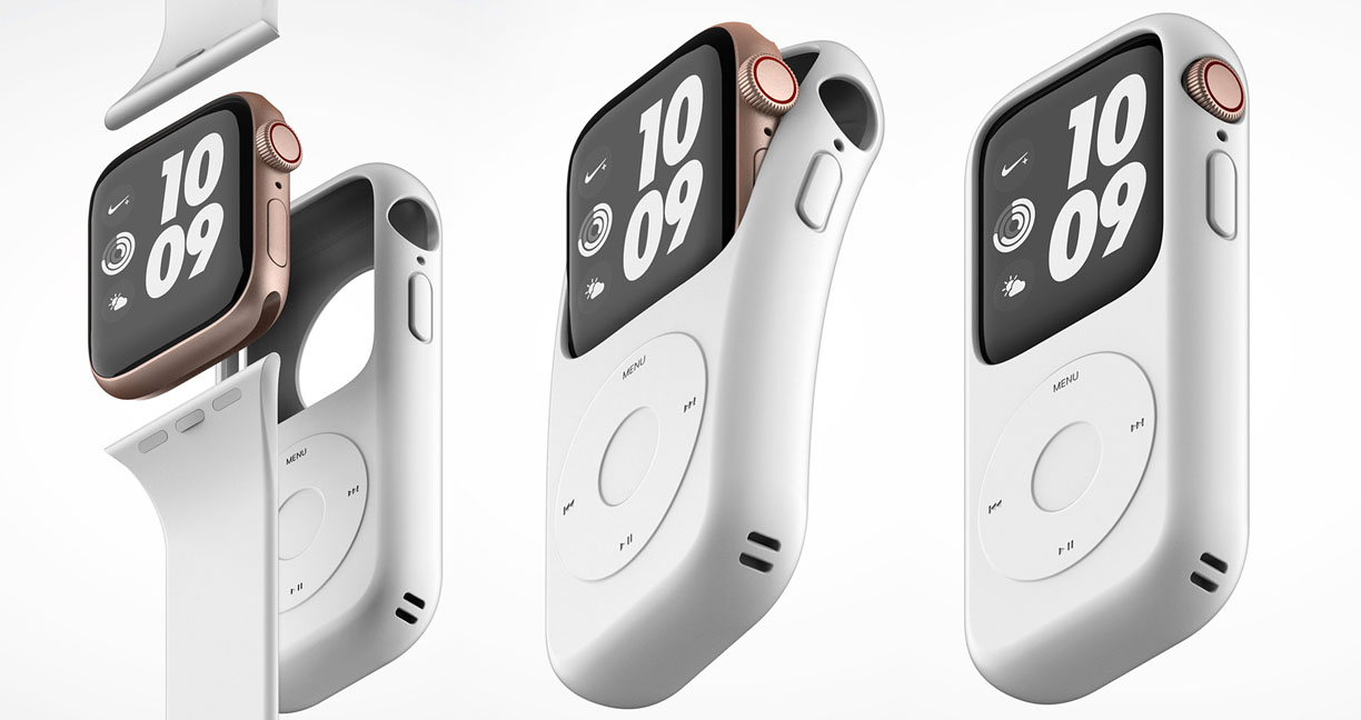 iPod ยังไม่ตาย!! นี่คือ “เคส” สำหรับ Apple Watch ที่สวมปุ๊บ…กลายเป็น iPod ทันที!!