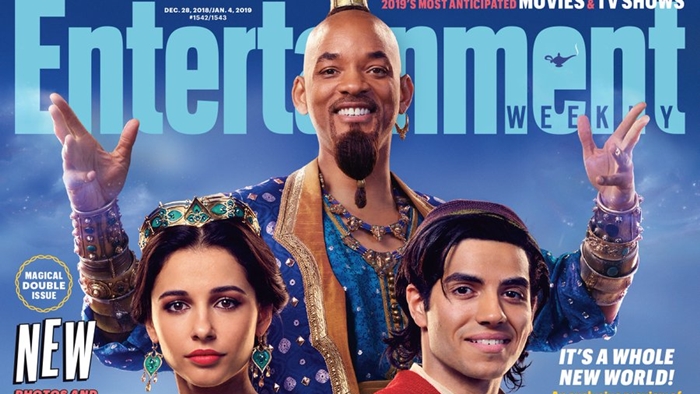 เปิดภาพแรก นักแสดงนำจาก Aladdin เวอร์ชั่นคนแสดง Will Smith รับบทยักษ์จินนี่!?