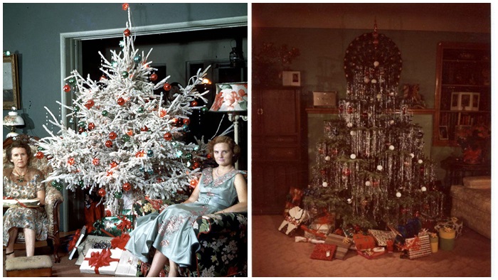 ภาพการตกแต่งบ้านรับเทศกาล ‘คริสต์มาส’ ของช่วงยุค 50 – 60 วินเทจสุดๆ ไปเลย