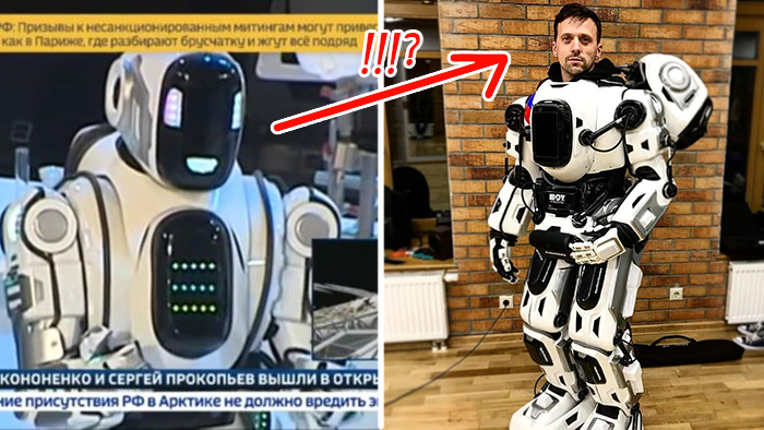 รัสเซียเปิดตัวหุ่นยนต์สุดอลังการ แต่ชาวเน็ตตั้งข้อสงสัย หรือจริงๆ แล้วมีคนอยู่ข้างในกันแน่!?