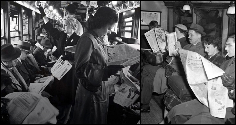 15 ภาพถ่ายของ ‘สังคมก้มหน้า’ ที่เกิดขึ้นกับผู้คนในอดีต สมัยที่ “ยังไม่มีสมาร์ตโฟน”