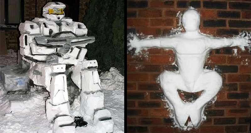 ปั้นมนุษย์หิมะด้วยกันมั้ย?? 10 สุดยอดตุ๊กตาหิมะของคนสร้างสรรค์ ที่เอลซ่าก็สร้างไม่ได้