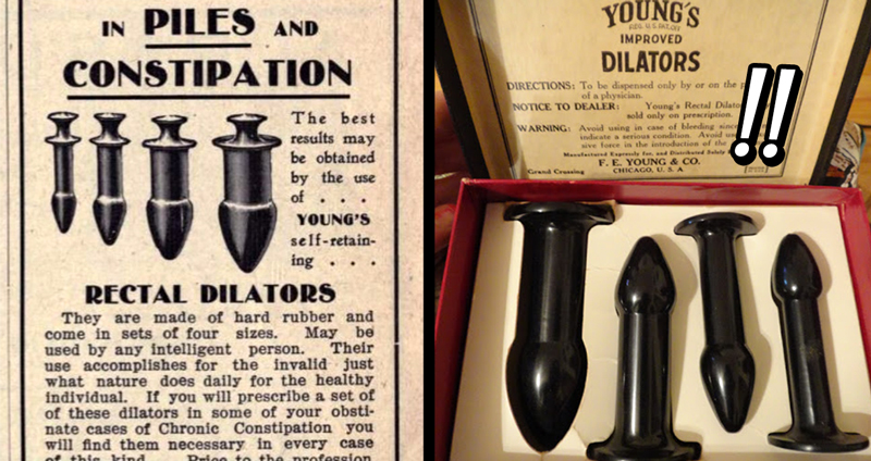 รู้จักกับ “Dr. Young’s Ideal Rectal Dilators” อุปกรณ์ทางการแพทย์สำหรับขยายทวารเมื่อร้อยปีก่อน