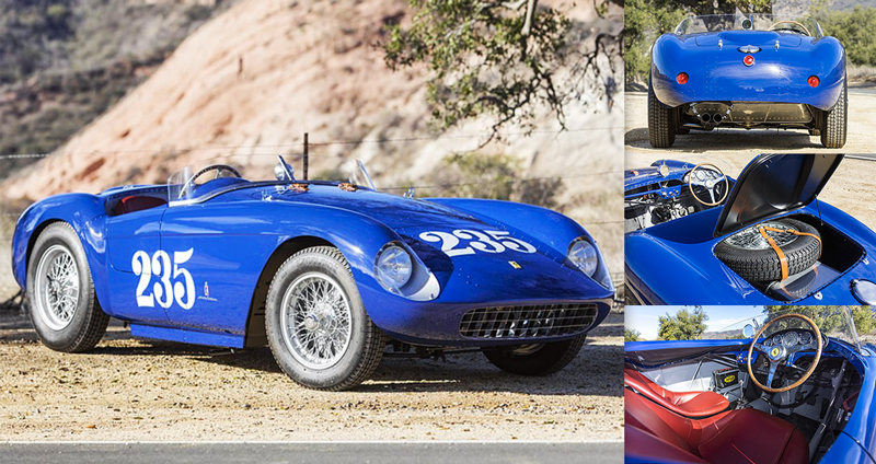 1954 Ferrari 500 Mondial Spider รถระดับตำนาน ที่ถูกประมูลไปในราคาเกือบ 200 ล้านบาท