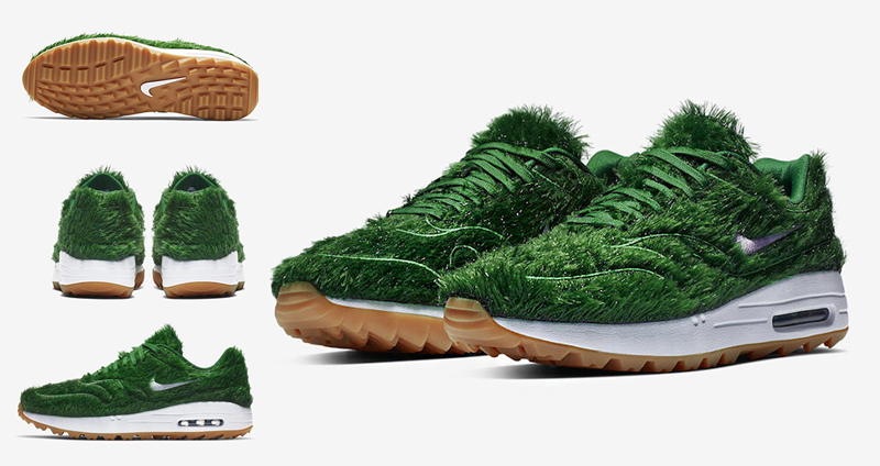 Nike เตรียมวางขาย Air Max Golf Grass สนีกเกอร์สุดล้ำที่ปกคลุมไปด้วยหญ้าเทียม!!