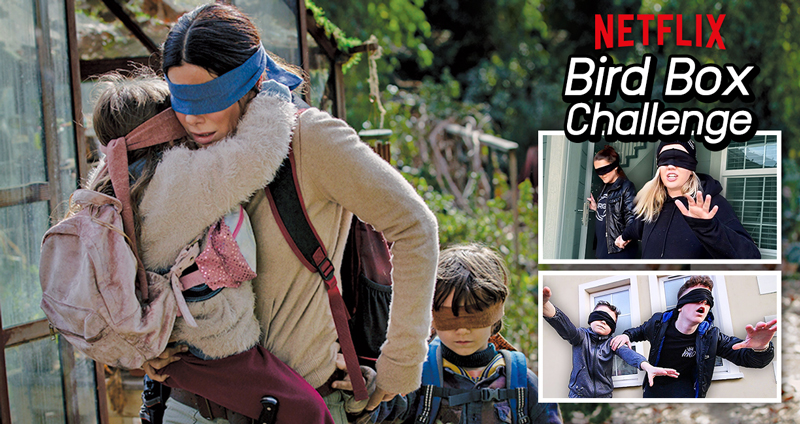 ‘Bird Box Challenge’ ชาเลนจ์ปิดตาใช้ชีวิตจากหนังใน Netflix ถ้ากล้าก็ลองดู…
