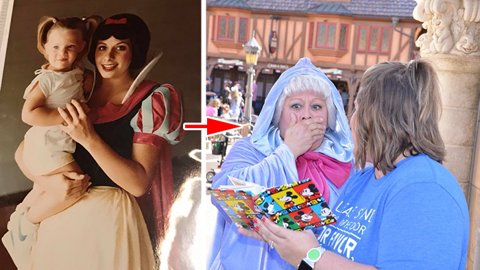สาวแชร์เรื่องมหัศจรรย์ ได้กลับมาเจอ Snow White ที่ไม่ได้เจอ 23 ปีและ Snow White ยังจำเธอได้
