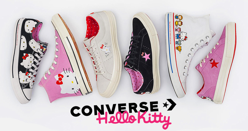 ‘Hello Kitty x Converse’ เอาใจสาวกแมวชมพูสุดน่ารัก นักสะสมรองเท้าไม่ควรพลาด