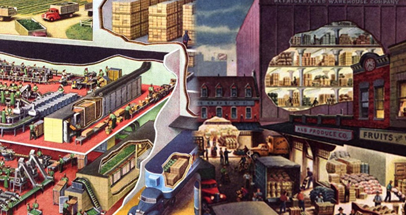 ชม 16 ภาพการทำงานของอุตสาหกรรมในศตวรรษที่ 20 จากภาพโฆษณาภาพตัดขวางในอดีต