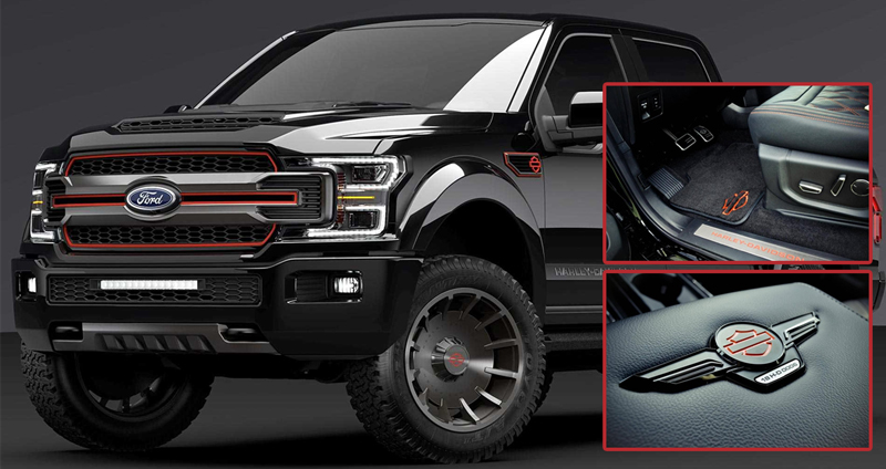 Ford F-150 Harley-Davidson Edition ความเท่แบบยกกำลัง 2 ค่าตัวเริ่มต้น 3.04 ล้านบาท