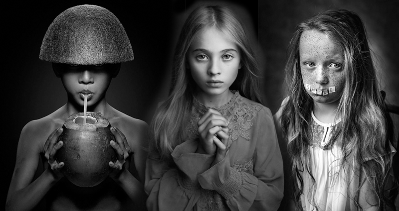 12 สุดยอดรูปภาพจากการประกวด The B&W Child Photography Contest 2018