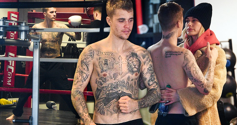 สื่อนอกเผยภาพ Justin Bieber บำบัด “อาการซึมเศร้า” ด้วยการซ้อมมวย ภรรยาให้กำลังใจ