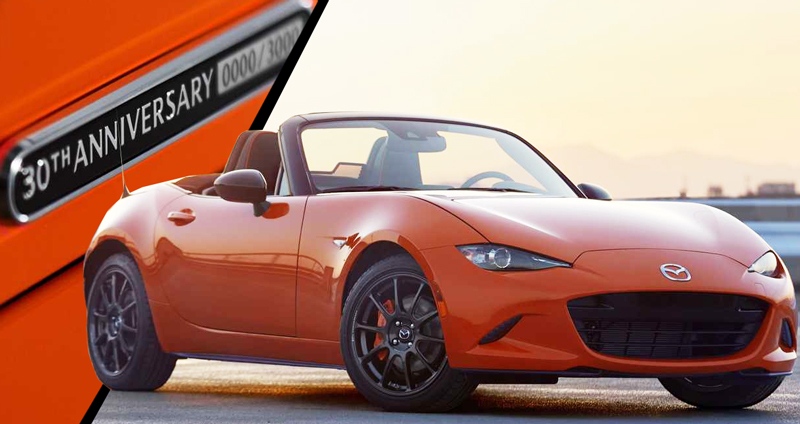 MX-5 Miata รุ่นฉลองครบรอบ 30 ปี ผลิตขายทั่วโลกเพียง 3,000 คัน ราคาเริ่มต้น 1.1 ล้านบาท