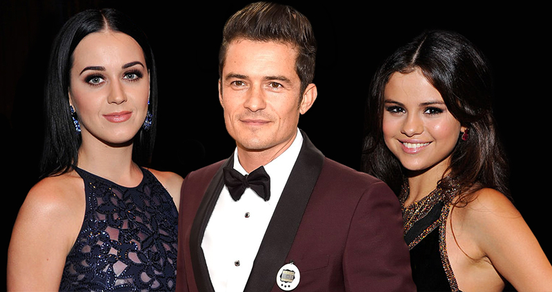 รู้หรือไม่ หนุ่ม Orlando Bloom เคยมีข่าว “คบซ้อน” Katy Perry และ Selena Gomez !!
