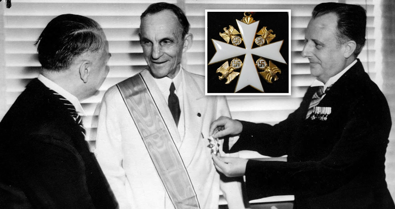 ย้อนรอยภาพหายากของ “เฮนรี ฟอร์ด” ที่กำลังรับเหรียญเกียรติยศจากนาซีในปี 1938