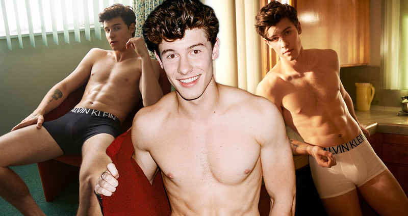 สาวๆ กรี๊ดกร๊าด.. Shawn Mendes สลัดผ้าถ่ายแบบ “กางเกงใน” ให้กับ Calvin Klein