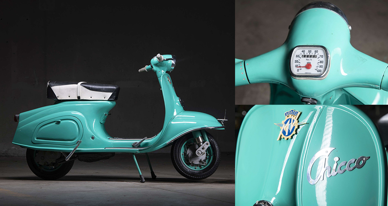 Chicco รถคู่แข่ง Vespa สกูตเตอร์รุ่นสุดท้ายจาก MV Agusta ผลิตเพียง 3,131 คันเท่านั้น