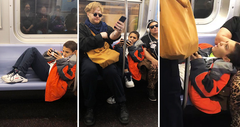 “เด็กมหาประลัย” นั่งกินที่คนบนรถไฟ งานนี้เลยถูกแก้เผ็ด จงโดนนั่งทับเท้าไปซะ!!
