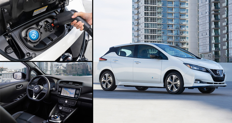 Nissan Leaf ePlus 2019 เพิ่มความจุแบตเตอรี่ วิ่งไกลขึ้น วางขายที่สหรัฐ 1.16 ล้านบาท