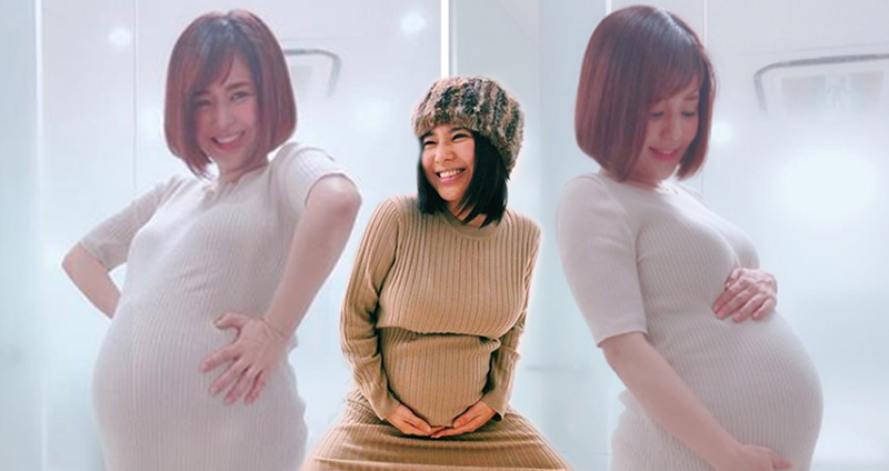 Sora Aoi เผยภาพล่าสุด ยิ้มแฉ่งอวดภาพท้องแฝด 8 เดือน โชว์ให้เห็นว่ามีความสุขสุดๆ